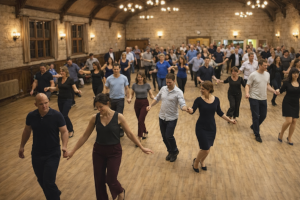  A picture of a group class